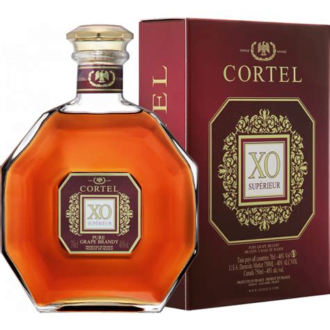 cortel xo|X.O. cognac 